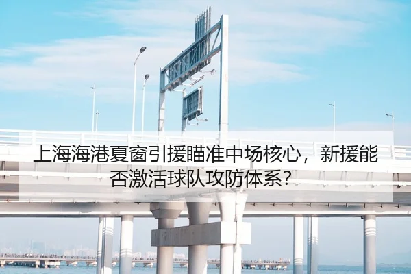 上海海港夏窗引援瞄准中场核心，新援能否激活球队攻防体系？